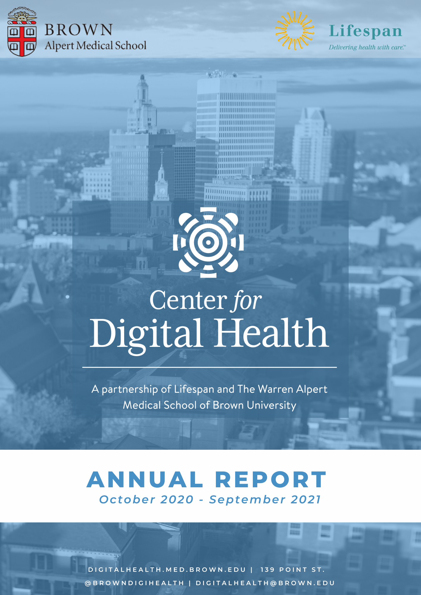The cover of the CDH Annual Report from FY21